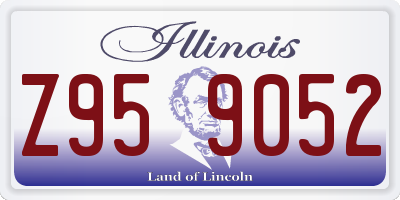 IL license plate Z959052
