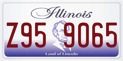 IL license plate Z959065