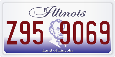 IL license plate Z959069