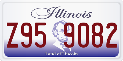 IL license plate Z959082