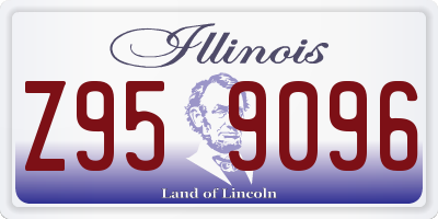 IL license plate Z959096