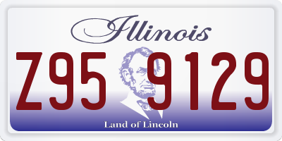 IL license plate Z959129