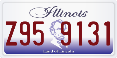 IL license plate Z959131