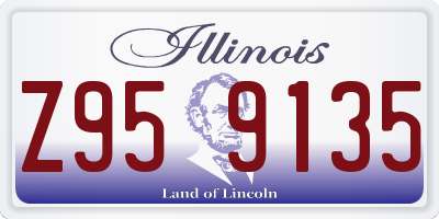 IL license plate Z959135