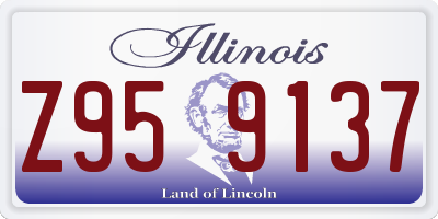 IL license plate Z959137
