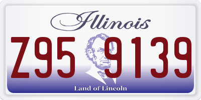 IL license plate Z959139