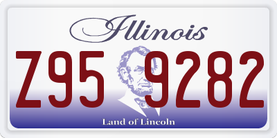 IL license plate Z959282