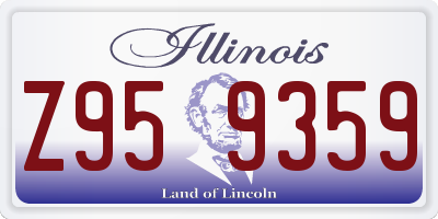 IL license plate Z959359