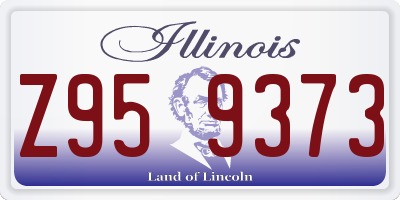 IL license plate Z959373