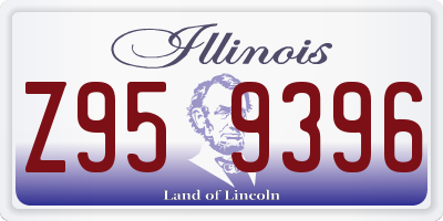 IL license plate Z959396
