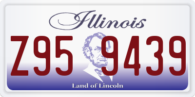 IL license plate Z959439