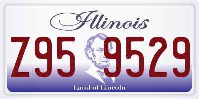 IL license plate Z959529