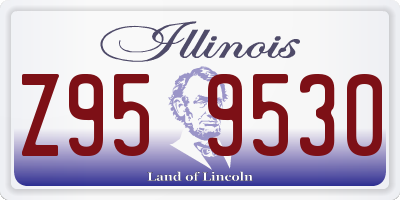 IL license plate Z959530