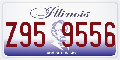 IL license plate Z959556