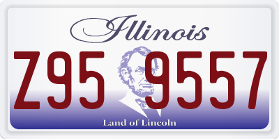 IL license plate Z959557