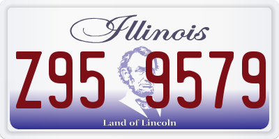 IL license plate Z959579