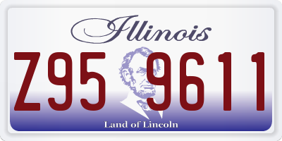 IL license plate Z959611