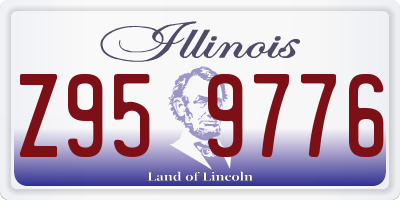 IL license plate Z959776