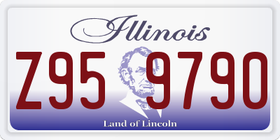 IL license plate Z959790