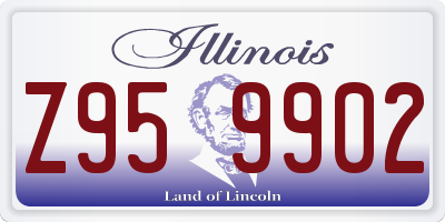 IL license plate Z959902