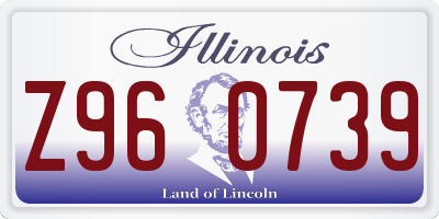 IL license plate Z960739