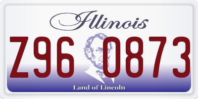 IL license plate Z960873