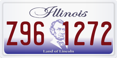 IL license plate Z961272