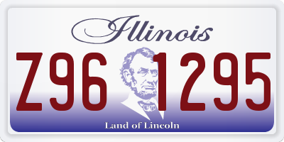 IL license plate Z961295