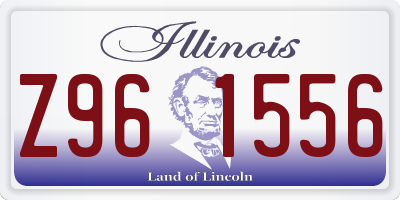 IL license plate Z961556