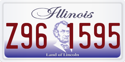 IL license plate Z961595