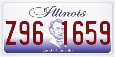 IL license plate Z961659