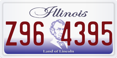 IL license plate Z964395