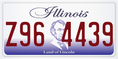 IL license plate Z964439