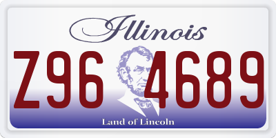 IL license plate Z964689