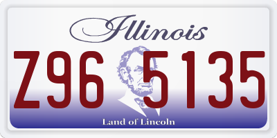 IL license plate Z965135