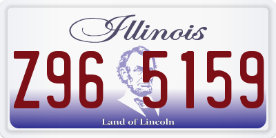 IL license plate Z965159