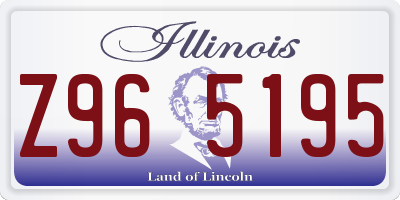 IL license plate Z965195