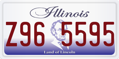 IL license plate Z965595
