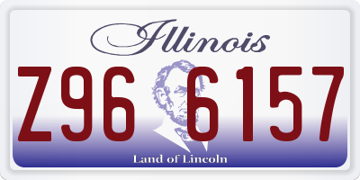 IL license plate Z966157