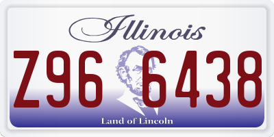 IL license plate Z966438