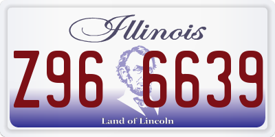 IL license plate Z966639