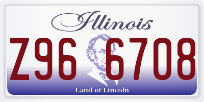 IL license plate Z966708