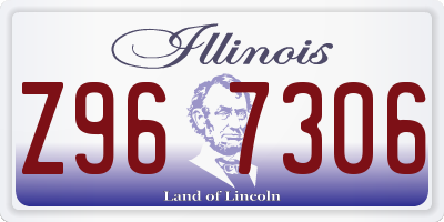 IL license plate Z967306