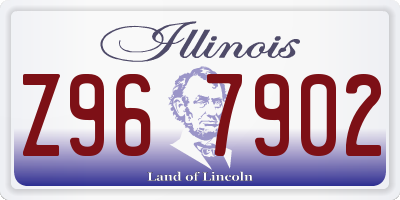 IL license plate Z967902