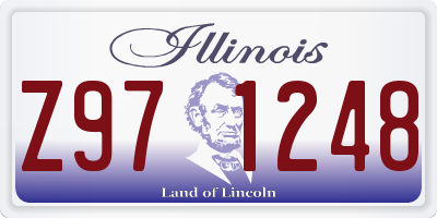 IL license plate Z971248