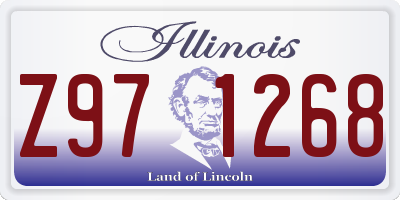 IL license plate Z971268