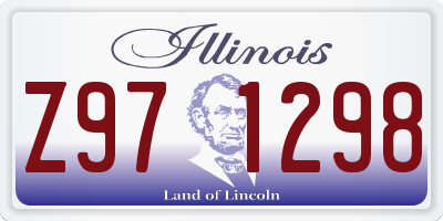 IL license plate Z971298