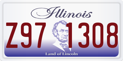 IL license plate Z971308