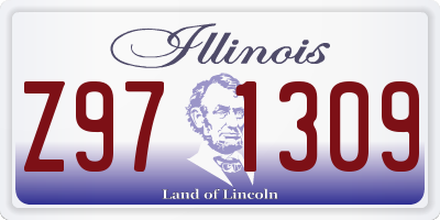 IL license plate Z971309