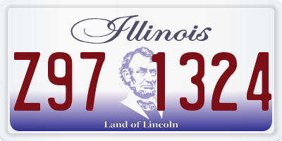 IL license plate Z971324